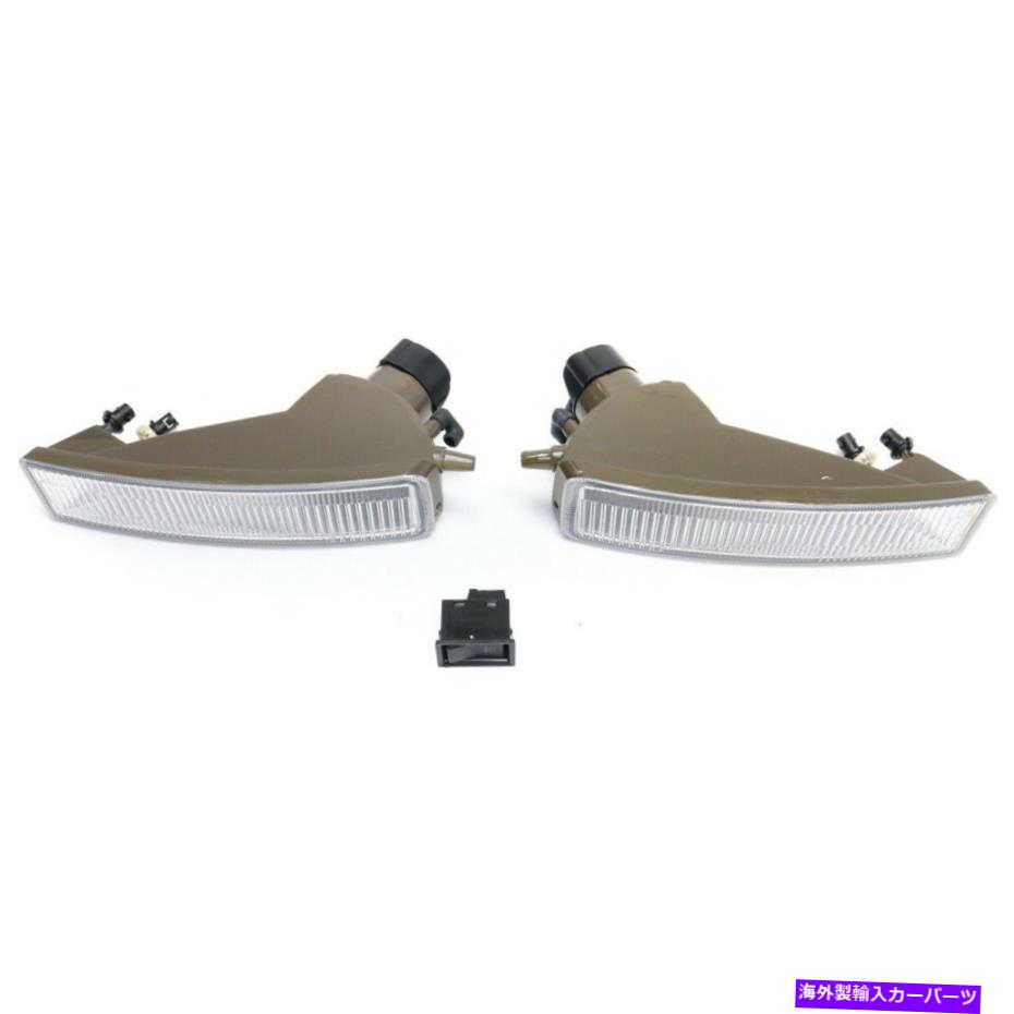 フォグライト 2つのフォグランプランプのペアセットフロント左と右のパフォーマンスlh＆rh for xb Pair Set of 2 Fog Lights Lamps Front Left-and-Right Performance LH & RH for xB【並行輸入品】