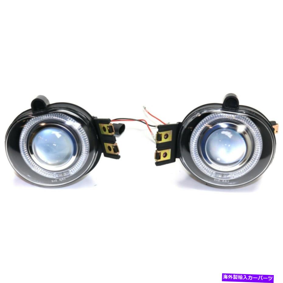 フォグライト 02-08 Dodge Ram 1500 2500 3500のフォグライトキットハロープロジェクタースタイル Fog Light Kit Halo Projector Style For 02-08 Dodge Ram 1500 2500 3500【並行輸入品】