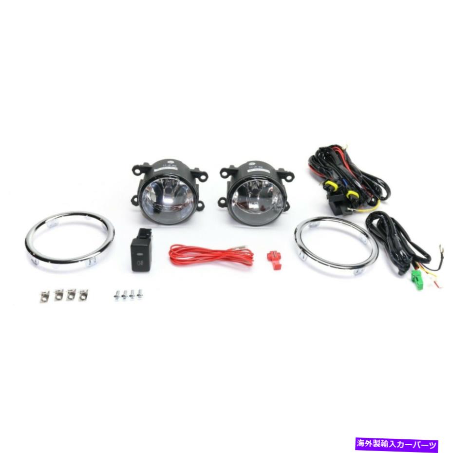 フォグライト アップグレードを追加するクリアレンズフォグ電池バルブスイッチワイヤーキットホンダパイロット用セット Add On Upgrade Clear Lens Fog Light Bulb Switch Wiring Kit Set for Honda Pilot【並行輸入品】