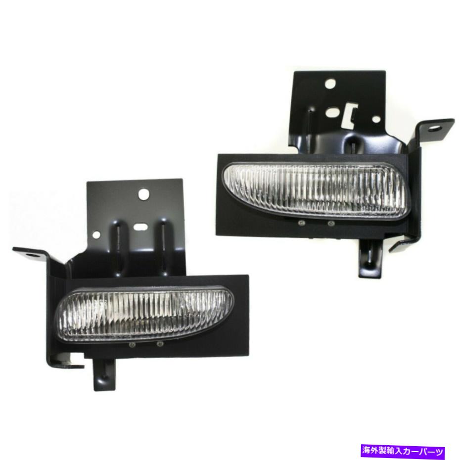フォグライト 96-98の2つのクリアレンズフォグライトのセットFord Mustang LH＆RH Capa w/ Bulbs Set of 2 Clear Lens Fog Light For 96-98 Ford Mustang LH & RH CAPA w/ Bulbs【並行輸入品】