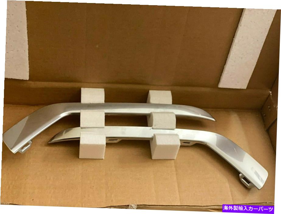 フォグライト 2017-2021キャデラックXT5トリム右と左クロムフォグライト、OEM 2017-2021 CADILLAC XT5 TRIM RIGHT & LEFT CHROME FOG LIGHT,OEM【並行輸入品】