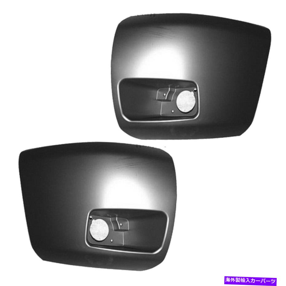 フォグライト シボレーシルバラード1500フィット07-13フロントバンパーエンド付きフォグライトホール New For Chevy SILVERADO 1500 Fits 07-13 Front Bumper Ends w/Fog Light Holes【並行輸入品】