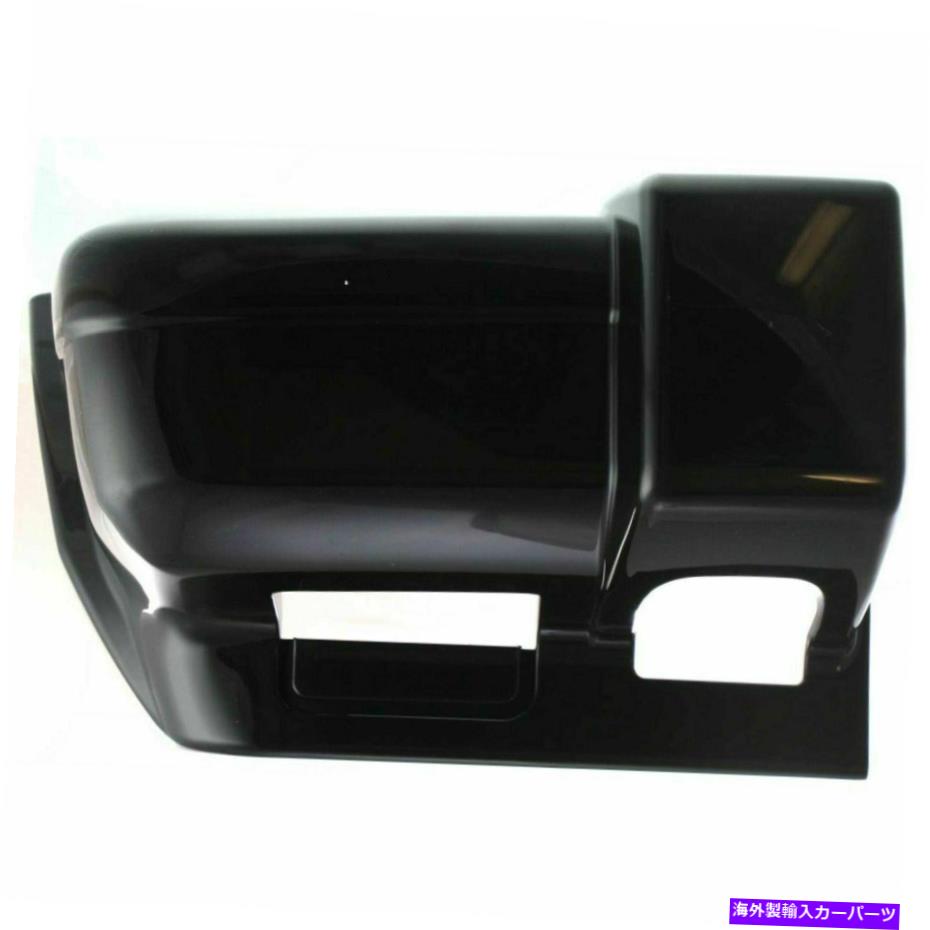 フォグライト 1997-01のバンパーエンドキャップジープチェロキーフロント右フォグライトホール Bumper End Cap for 1997-01 Jeep Cherokee Front Right With Fog light Hole【並行輸入品】