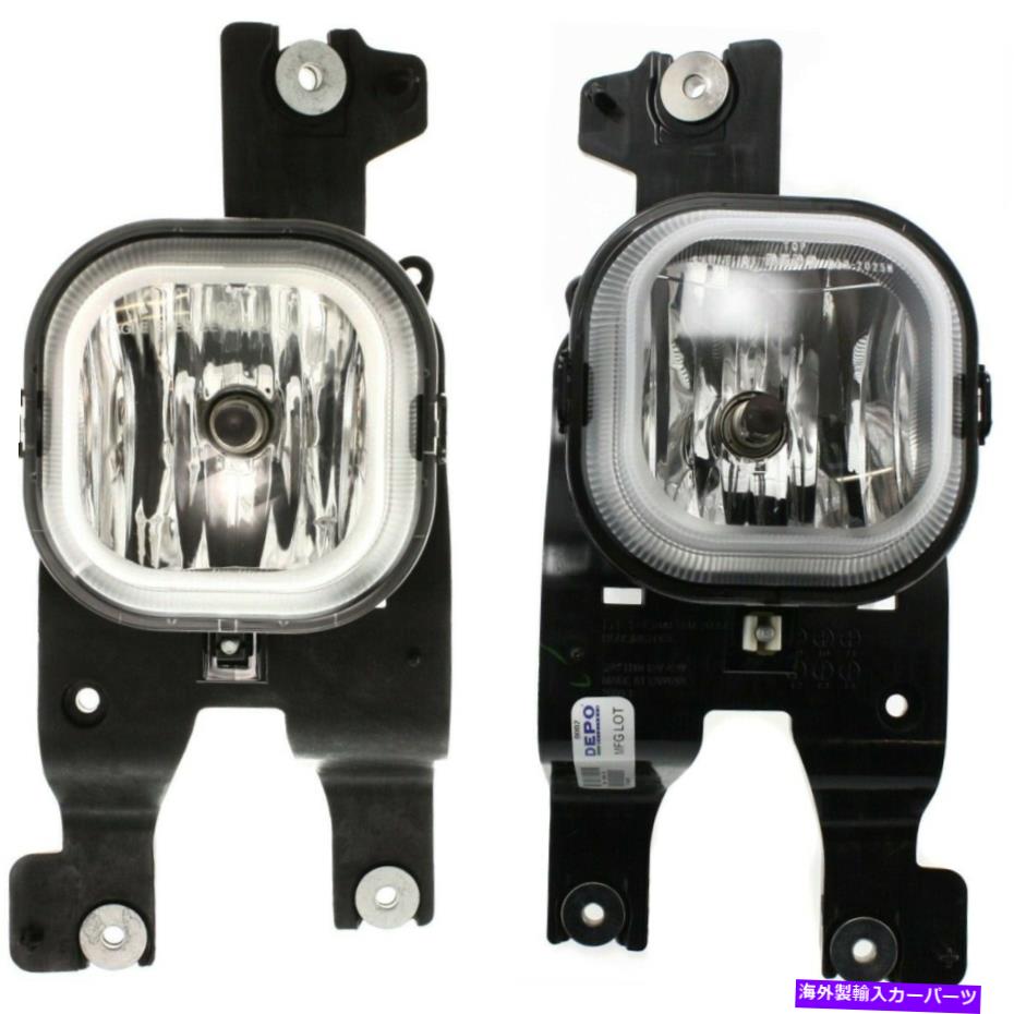 フォグライト 2008-2010 Ford F-350スーパーデューティフロントドライバーと助手席側のフォグライト Fog Light For 2008-2010 Ford F-350 Super Duty Front Driver and Passenger Side【並行輸入品】