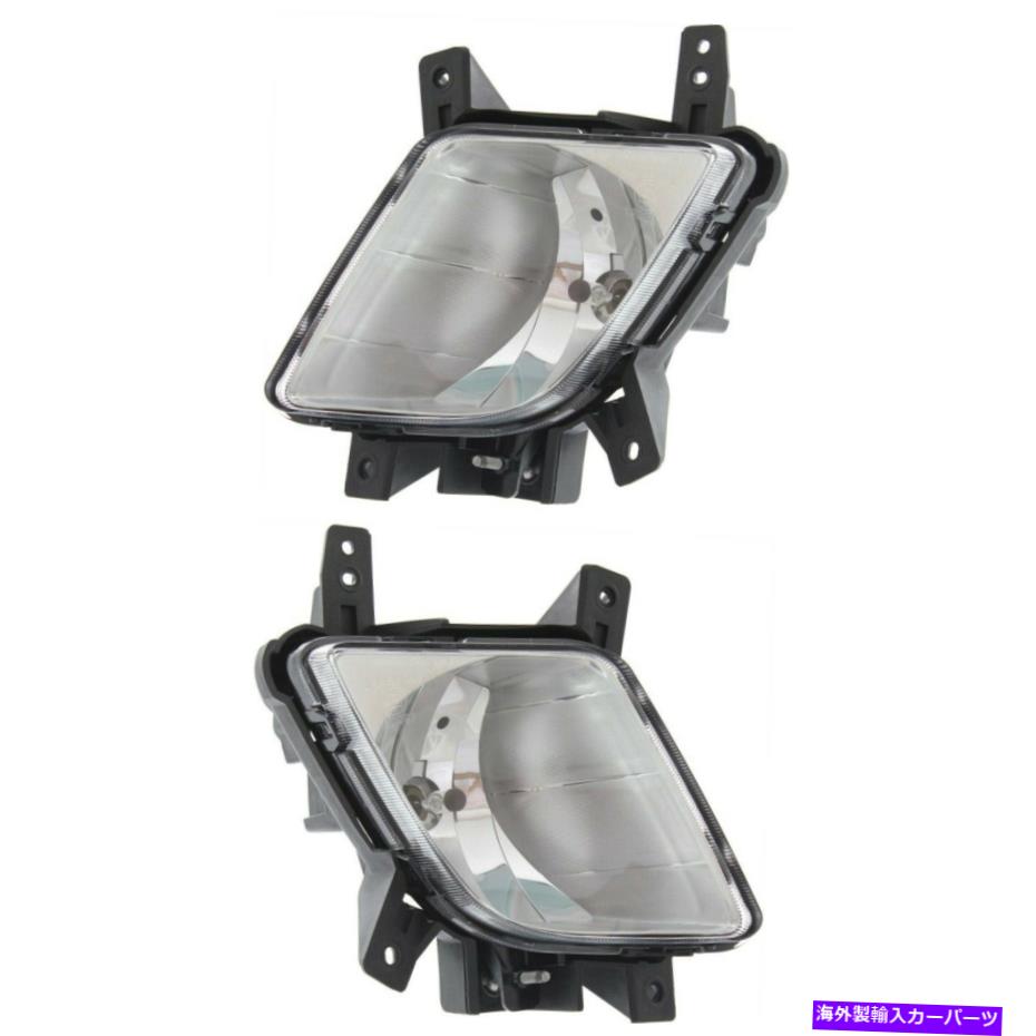 フォグライト 2011 - 13年のKia Sportage LH＆RH Capa w/ Bulbsの2つのクリアレンズフォグライトのセット Set of 2 Clear Lens Fog Light For 2011-13 Kia Sportage LH & RH CAPA w/ Bulbs【並行輸入品】 44,550円