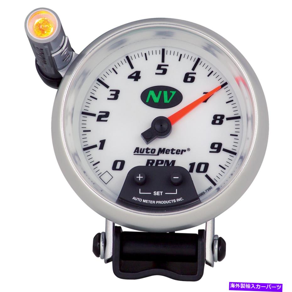 タコメーター 自動車7390 NVタコメーター AutoMeter 7390 NV Tachometer【並行輸入品】