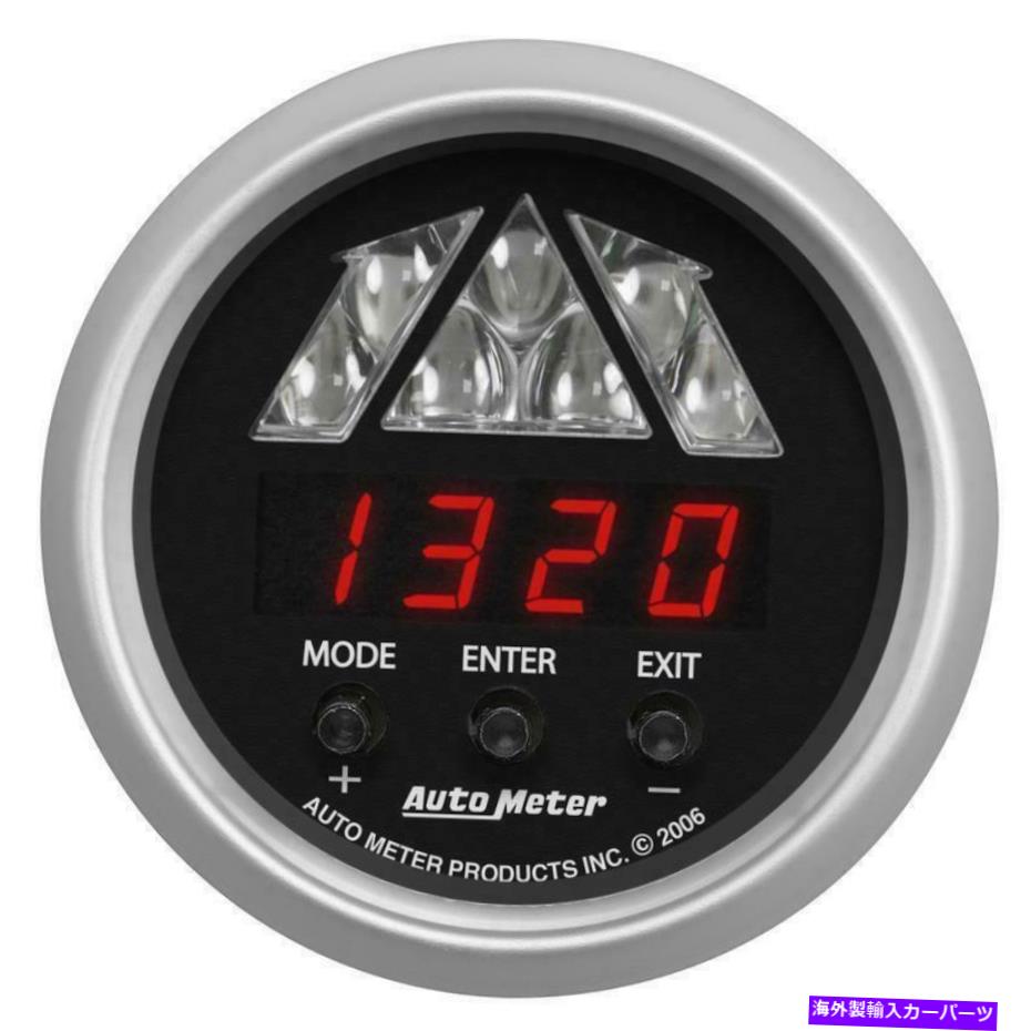 タコメーター 自動車3387タコメーターゲージゲージ、タコメーター、デジタルRPM w/ LEDシフトLigh AutoMeter 3387 Tachometer Gauge GAUGE, TACHOMETER, DIGITAL RPM W/ LED SHIFT LIGH【並行輸入品】