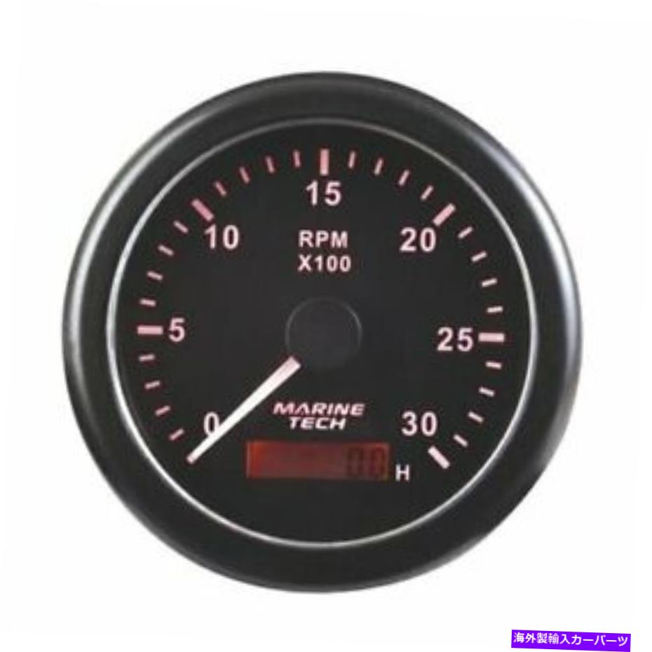 タコメーター タコメーター（0-3000 rpmブラック） Tachometer (0-3000 RPM Black)【並行輸入品】