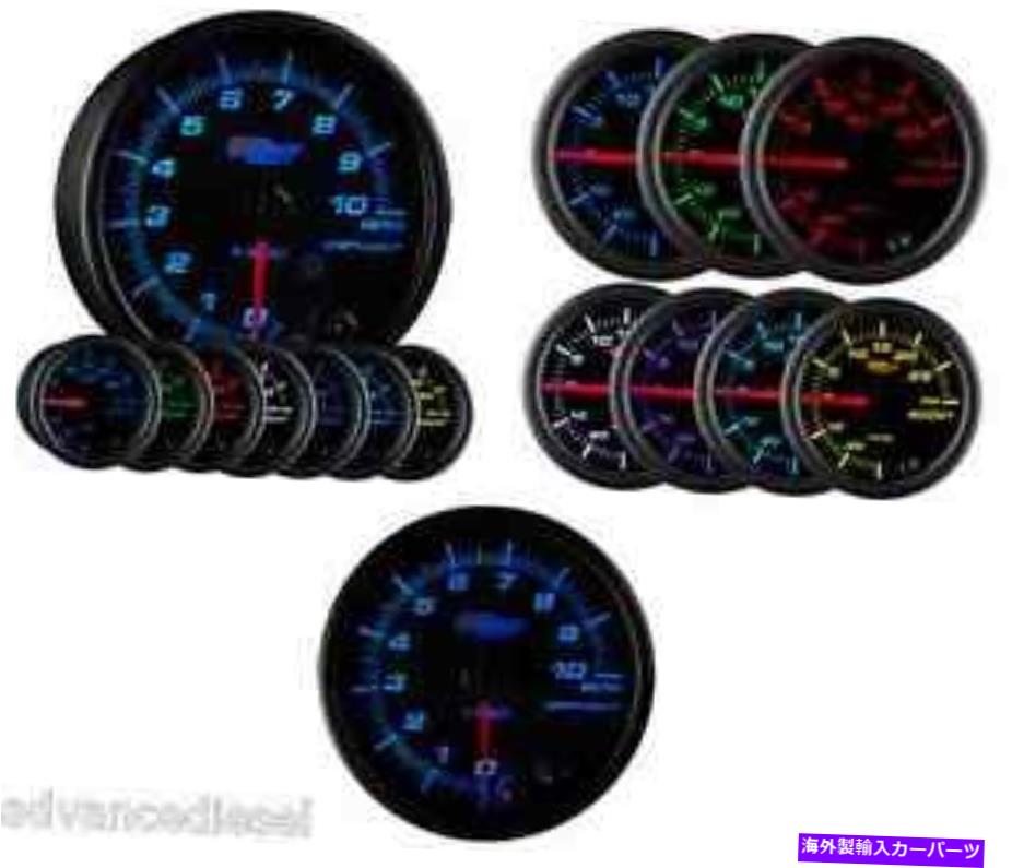 タコメーター Glowshift Black 7カラー3 3/4 \