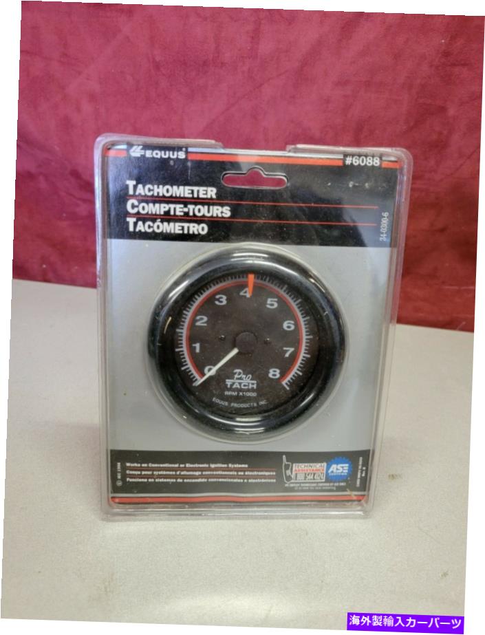 タコメーター Equus Gauges 6088 6000シリーズタコメーターゲージ新品 Equus Gauges 6088 6000 Series Tachometer GAUGE New【並行輸入品】
