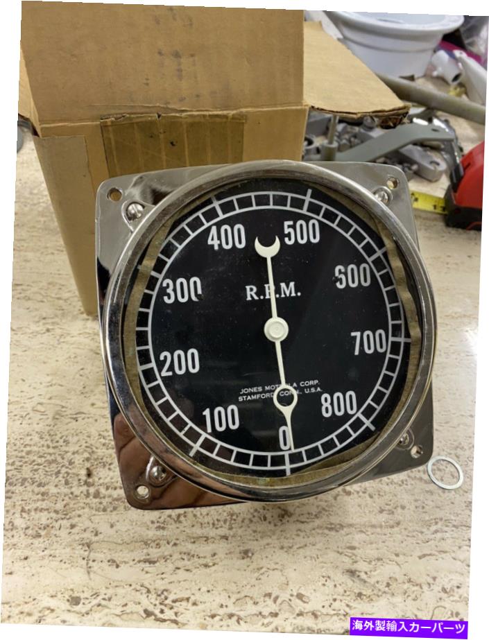 タコメーター ヴィンテージジョーンズモトロラ800 rpmタコメーターマリンエンジンレアアーリーボートOEM Vintage Jones Motrola 800 RPM Tachometer Marine Engine Rare Early Boat OEM【並行輸入品】 45,606円
