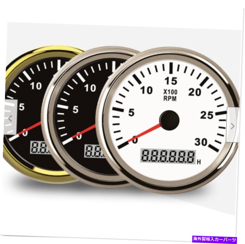 タコメーター 高品質85mmディーゼルエンジンタコメーター12V/24V quality 85MM Diesel engine tachometer 12V/24V【並行輸入品】