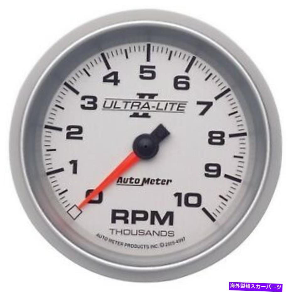 タコメーター Autometer 4997 Ultra-Lite IIタコメーターゲージ10000RPM Autometer 4997 Ultra-Lite II Tachometer Gauge 10000RPM【並行輸入品】
