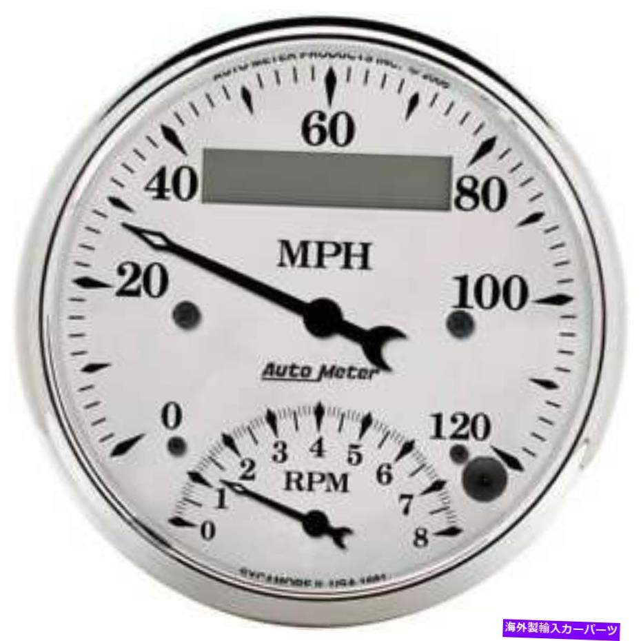 タコメーター オートメーター3-3/8 O/T/W Tach/Speedoコンボ Auto Meter 3-3/8 O/T/W Tach/Speedo Combo【並行輸入品】