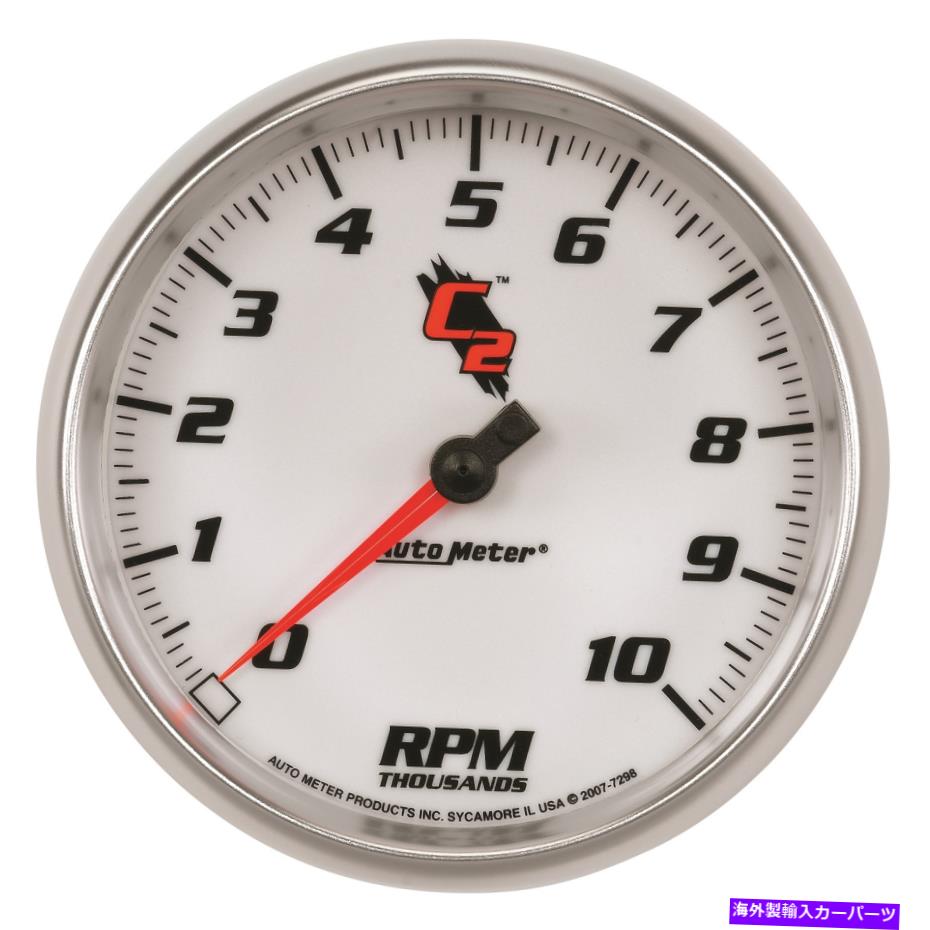 タコメーター 自動車7298 C2ダッシュタコメーター AutoMeter 7298 C2 In-Dash Tachometer【並行輸入品】