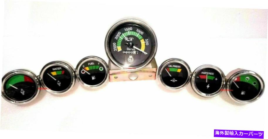 タコメーター MF 1135ゲージキットメーターElectemp+Oil+fuel+amp+fuel+Temp Gauges me MF 1135 Gauges Kit- Tachometer ElecTemp+ Oil+Fuel+Amp+ Fuel+Temp Gauges ME【並行輸入品】