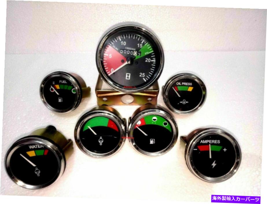 タコメーター MF 1135ゲージキットメーターElectemp+Oil+fuel+amp+fuel+Temp Gauges me MF 1135 Gauges Kit- Tachometer ElecTemp+ Oil+Fuel+Amp+ Fuel+Temp Gauges ME【並行輸入品】