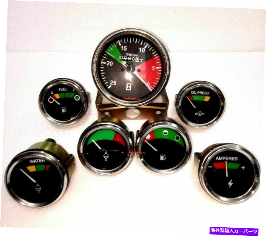 タコメーター MF 1135ゲージキットメーターElectemp+Oil+fuel+amp+fuel+Temp Gauges me MF 1135 Gauges Kit- Tachometer ElecTemp+ Oil+Fuel+Amp+ Fuel+Temp Gauges ME【並行輸入品】
