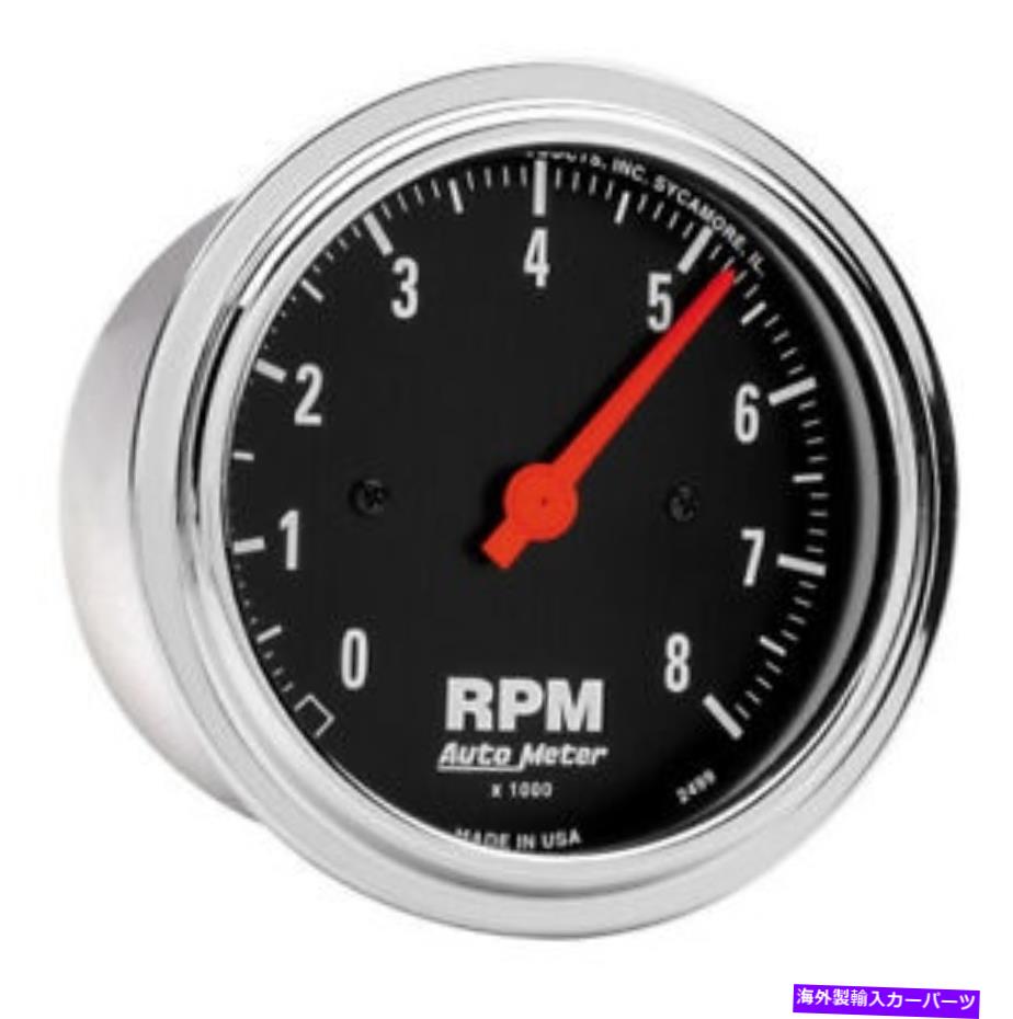 タコメーター オートメーター＃2499インダッシュエレック。 Tach 4 6 AUTO METER #2499 In-dash Elec. Tach 4 6【並行輸入品】