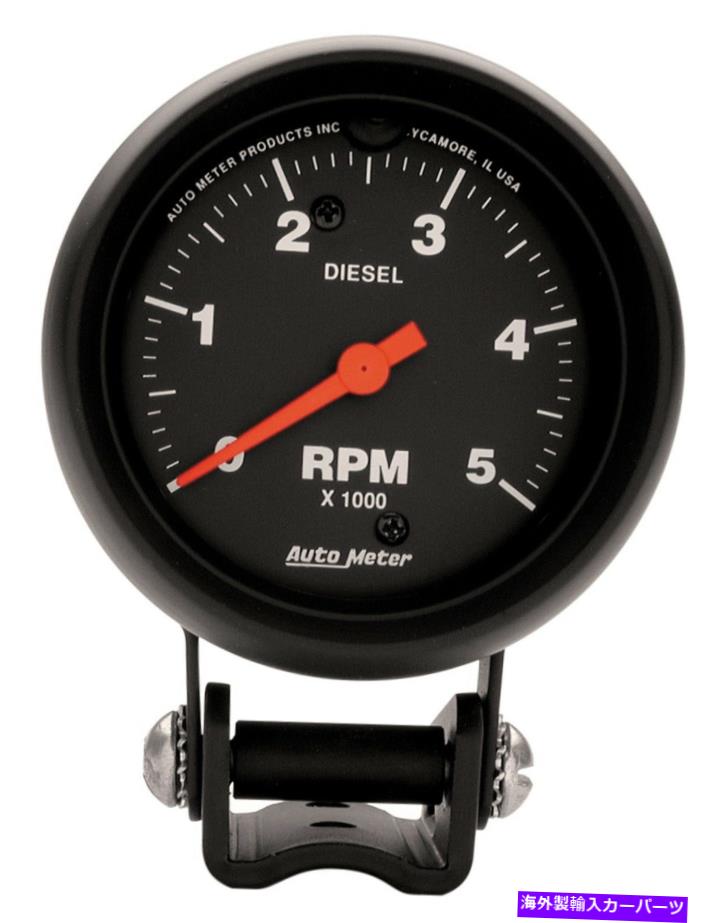 タコメーター オートメーター2888 Zシリーズミニタコメーターゲージ2 5/8 "5000rpm Auto Meter 2888 Z-Series Mini Tachometer Gauge 2 5/8" 5000RPM【並行輸入品】|Us Custom Parts Shop USDM