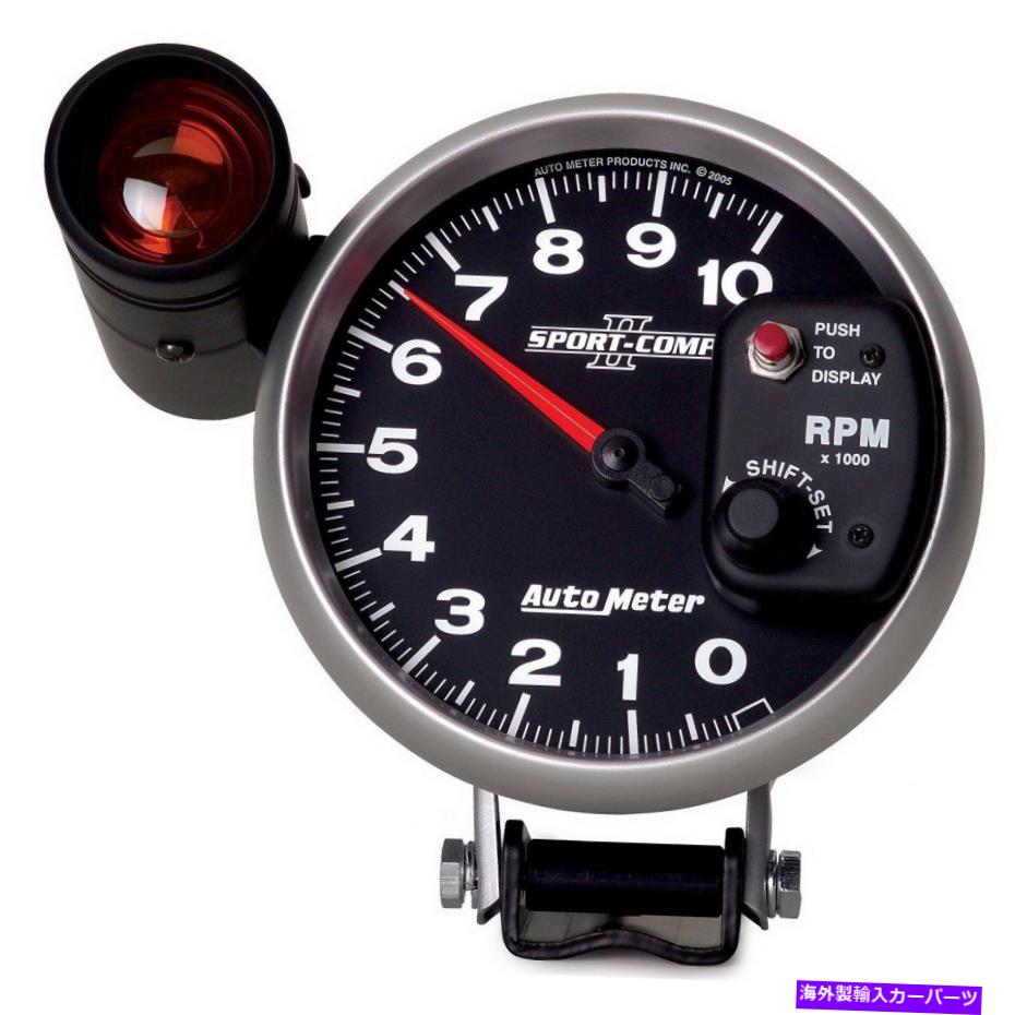 タコメーター Autometer 3699 Sport-Comp II Shift-Liteタコメーター AutoMeter 3699 Sport-Comp II Shift-Lite Tachometer【並行輸入品】｜Us Custom Parts Shop USDM
