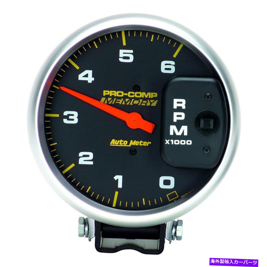 タコメーター オートメーター6806 Pro-Compシリーズ5 "台座タコメーターゲージ、0-6,000 rpm Auto Meter 6806 Pro-Comp Series 5" Pedestal Tachometer Gauge, 0-6,000 RPM【並行輸入品】｜Us Custom Parts Shop USDM