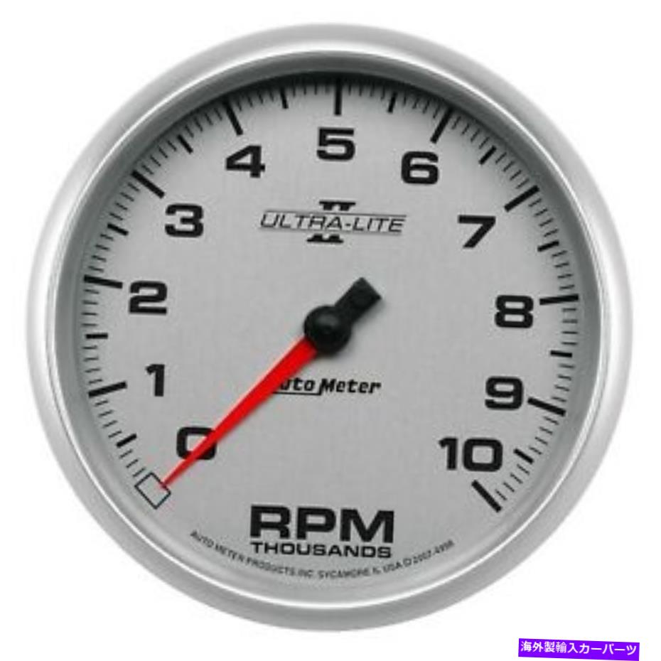 タコメーター ダッシュタコメーター4998の自動車ウルトラライトII 5インチサイズ0-10000 rpmアナログ AutoMeter Ultra-Lite ii 5in Size 0-10000 Rpm Analog in Dash Tachometer 4998【並行輸入品】|Us Custom Parts Shop USDM