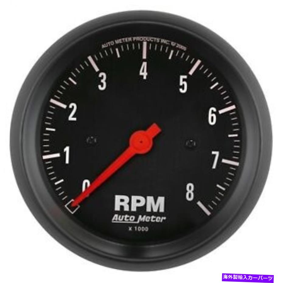 タコメーター 自動車2699 Zシリーズタコメーターゲージ8000RPM Autometer 2699 Z-Series Tachometer Gauge 8000RPM【並行輸入品】|Us Custom Parts Shop USDM