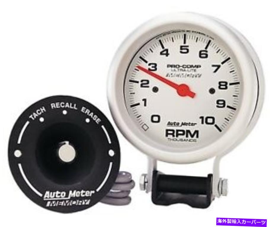 タコメーター 自動車6604ウルトラライトタコメーターゲージ10000RPM Autometer 6604 Ultra-Lite Tachometer Gauge 10000RPM【並行輸入品】