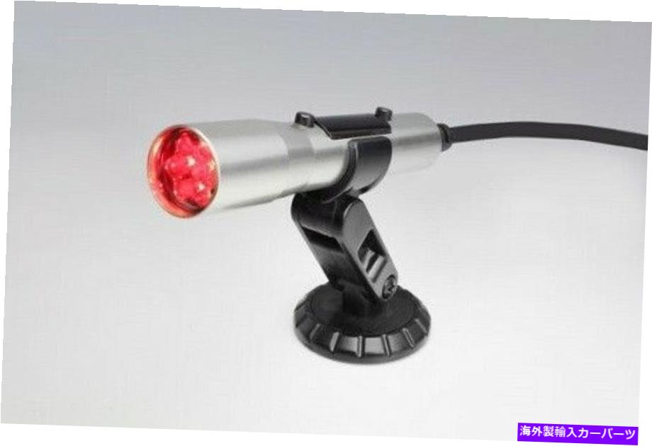 タコメーター ホリースナイパーシフトライト840004-1レッドLEDライト付きスタンドアロンシルバーOBD2 Holley Sniper Shift Light 840004-1 Standalone Silver with Red LED Lights OBD2【並行輸入品】