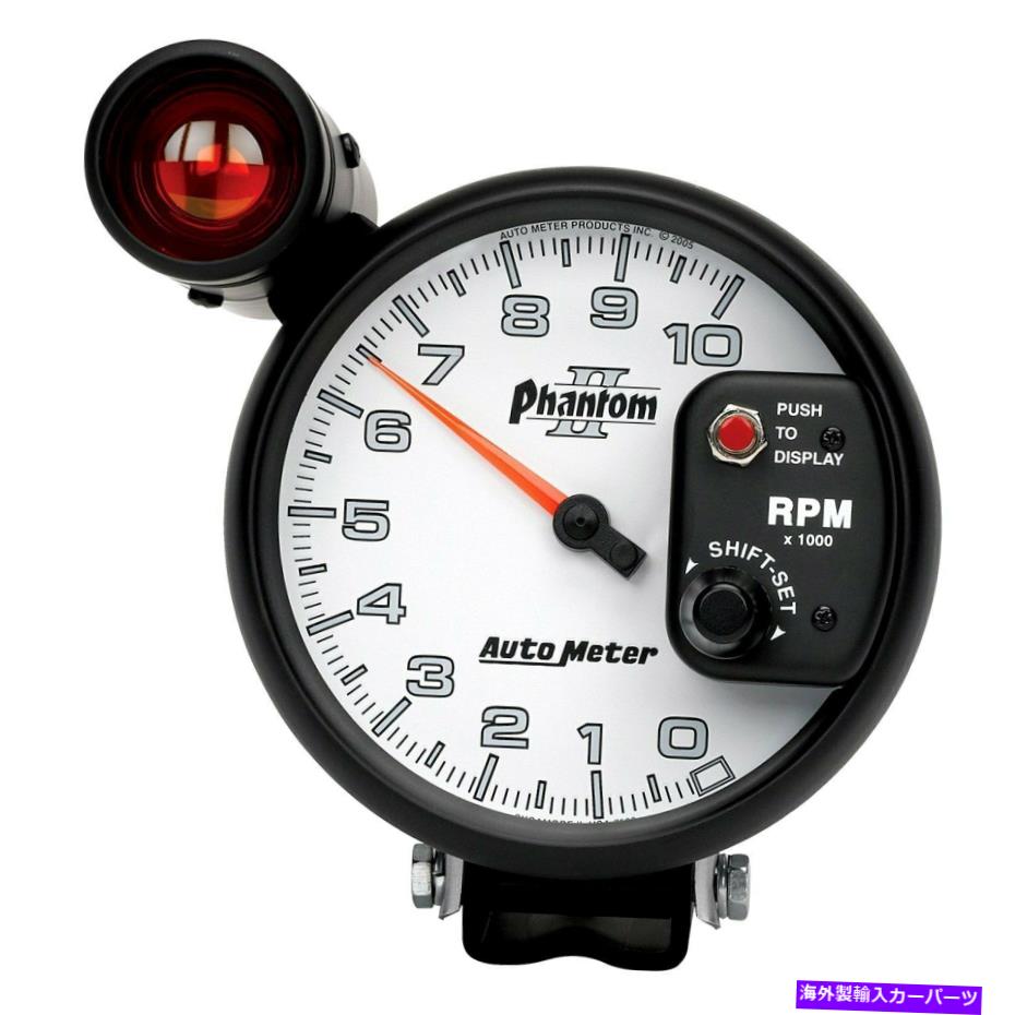 タコメーター タコメーターゲージファントムIIシリーズ5 "台座タコメーターゲージW外部 Tachometer Gauge Phantom II Series 5" Pedestal Tachometer Gauge w External【並行輸入品】|Us Custom Parts Shop USDM