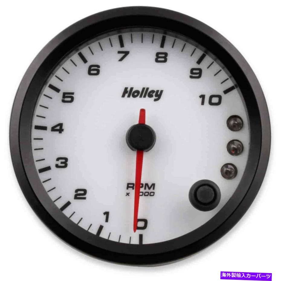 タコメーター Holley 26-617WアナログスタイルEFIタコメーター3-3/8インチ直径0-10 000 rpm 240 D Holley 26-617W Analog-Style EFI Tachometer 3-3/8 in. Diameter 0-10 000 RPM 240 D【並行輸入品】