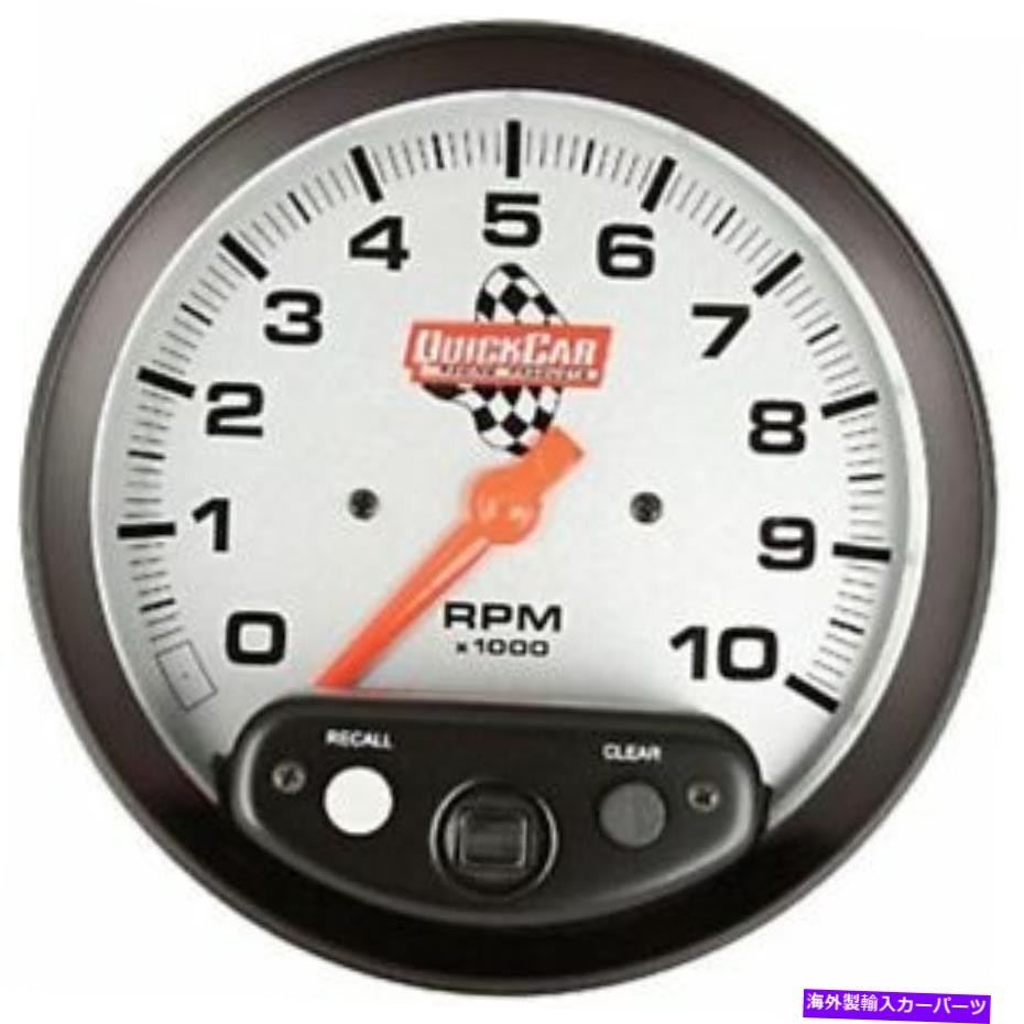 タコメーター QuickCar Racing製品611-6001 10000 rpmアナログタコメーター5 " Quickcar Racing Products 611-6001 10000 RPM Analog Tachometer 5" Diameter【並行輸入品】｜Us Custom Parts Shop USDM