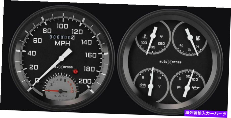 タコメーター 1947-53 Chevygmc Truck Gauges Tach Classic Instruments CT47Axg62、Autocross Gray 1947-53 ChevyGMC Truck Gauges Tach Classic Instruments CT47AXG62, AutoCross Grey【並行輸入品】｜Us Custom Parts Shop USDM