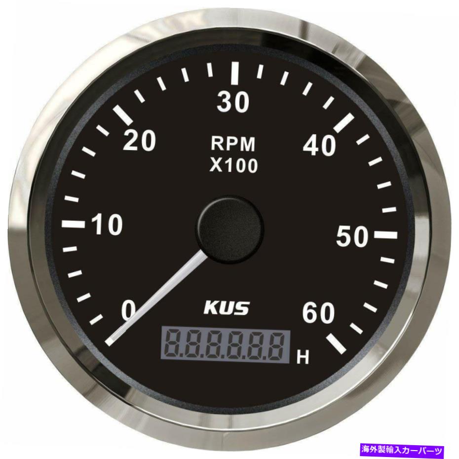 タコメーター PacTrade Marine Kus Boat Hour Rev Tachemer Speed Gauge 0-6000RPMバックライト12V Pactrade Marine Kus Boat Hour REV Tachometer Speed Gauge 0-6000RPM Backlight 12V【並行輸入品】