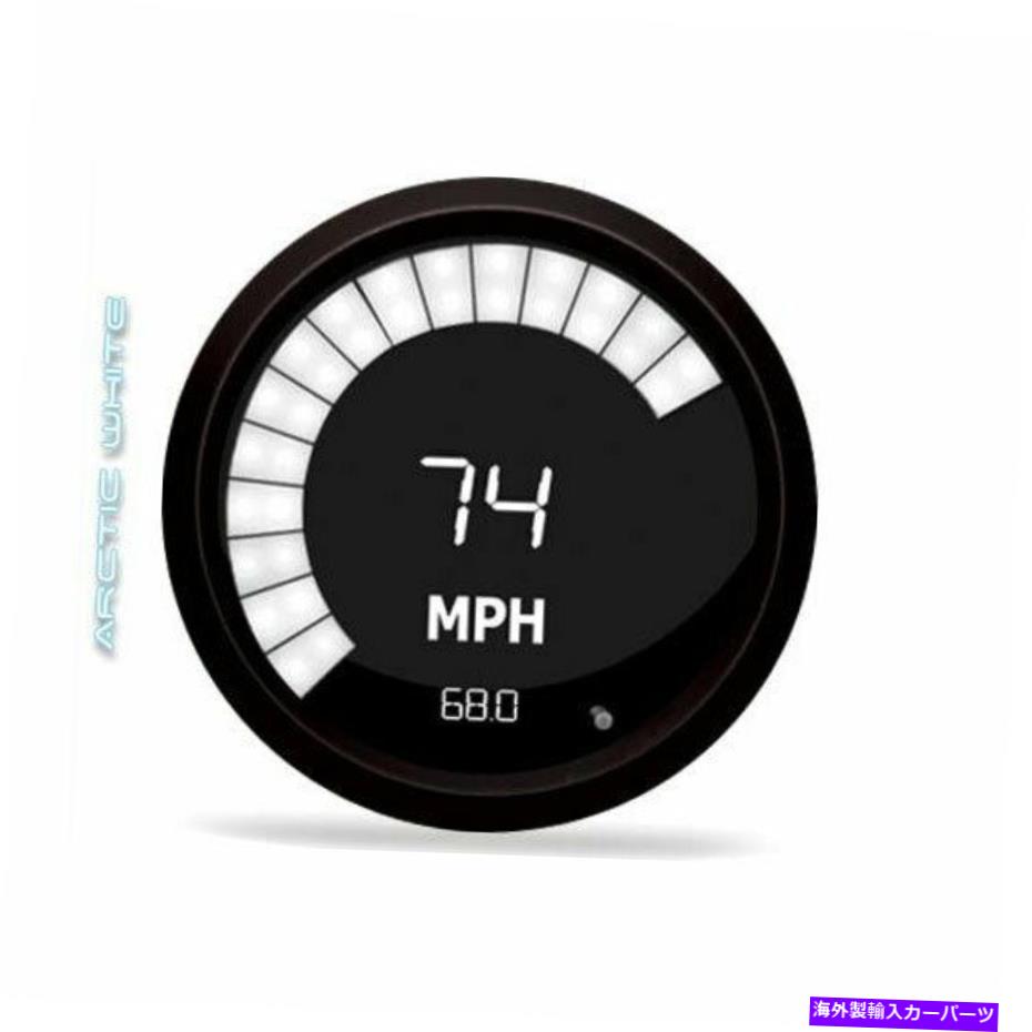 タコメーター Intellitronix M92222W LEDデジタル/バータコメーター、白 Intellitronix M9222W LED Digital/Bar Tachometer, White【並行輸入品】