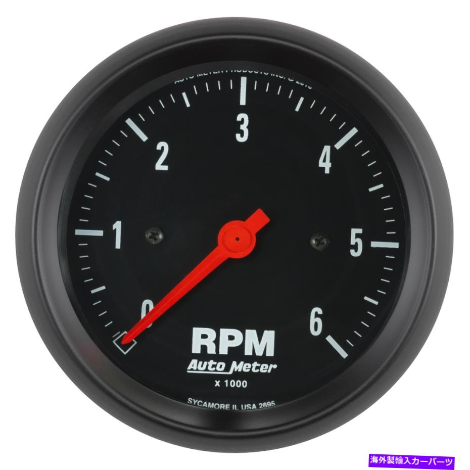 タコメーター Autometer 2695 Zシリーズインダッシュ電気タコメーター AutoMeter 2695 Z-Series In-Dash Electric Tachometer【並行輸入品】