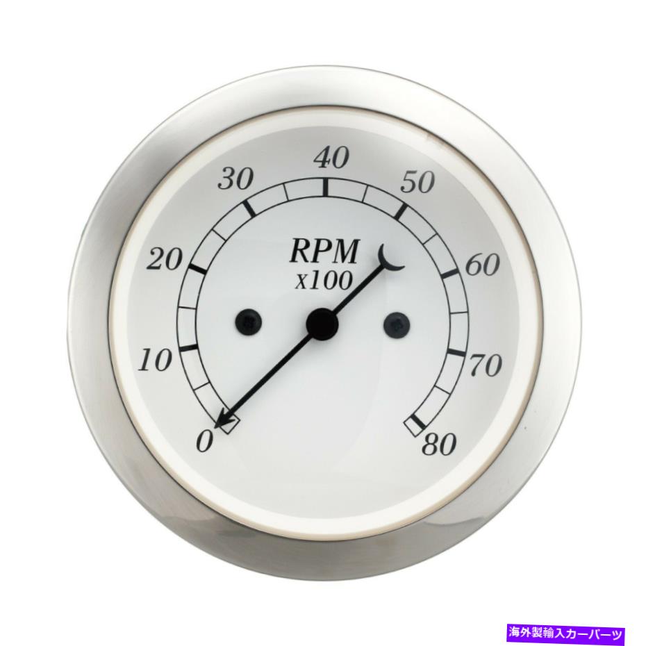 タコメーター モーターメーターレーシングクラシック85 mm電気タコメーター8000 rpm MOTOR METER RACING Classic 85 mm Electrical Tachometer 8000 RPM【並行輸入品】