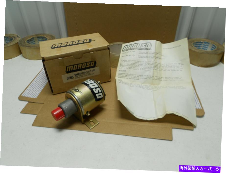 タコメーター NOS 1960SジョーンズモロソタコメーターケーブルドライブオーバースピードシャットオフREVリミッター5265 NOS 1960s JONES MOROSO TACHOMETER CABLE DRIVE OVERSPEED SHUTOFF REV LIMITER 5265【並行輸入品】|Us Custom Parts Shop USDM