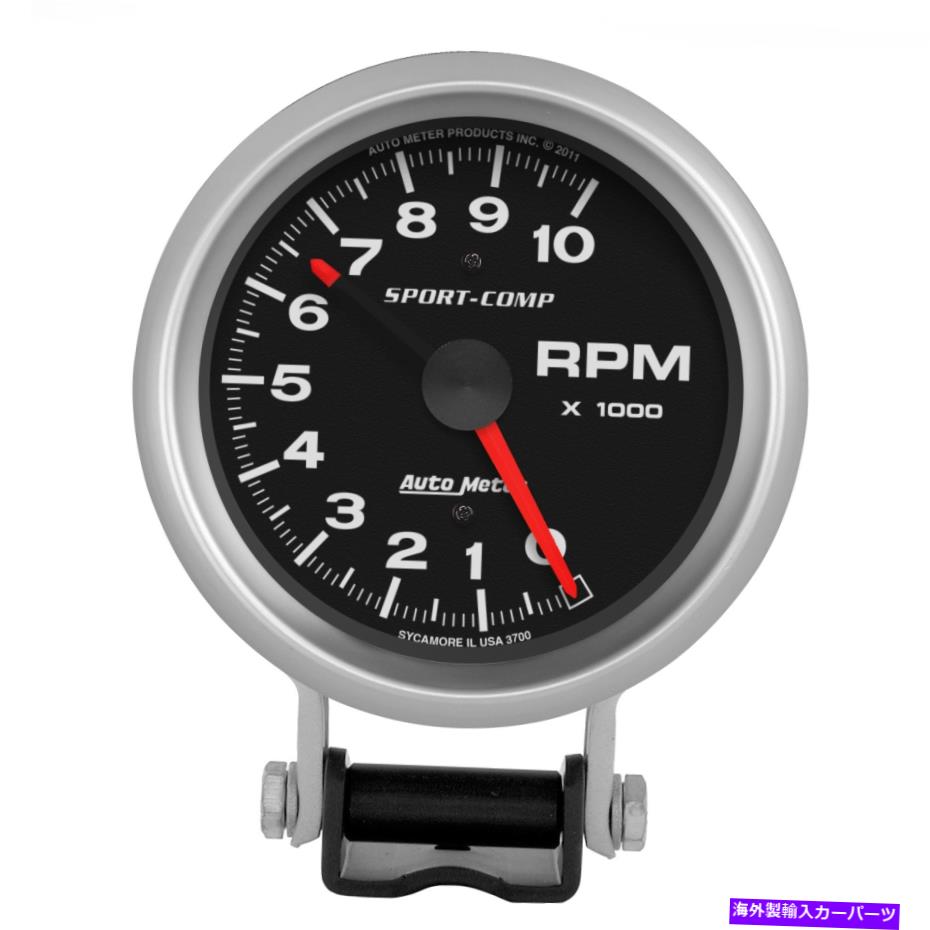 タコメーター Autometer 3700 Sport-Comp標準タコメーター AutoMeter 3700 Sport-Comp Standard Tachometer【並行輸入品】|Us Custom Parts Shop USDM