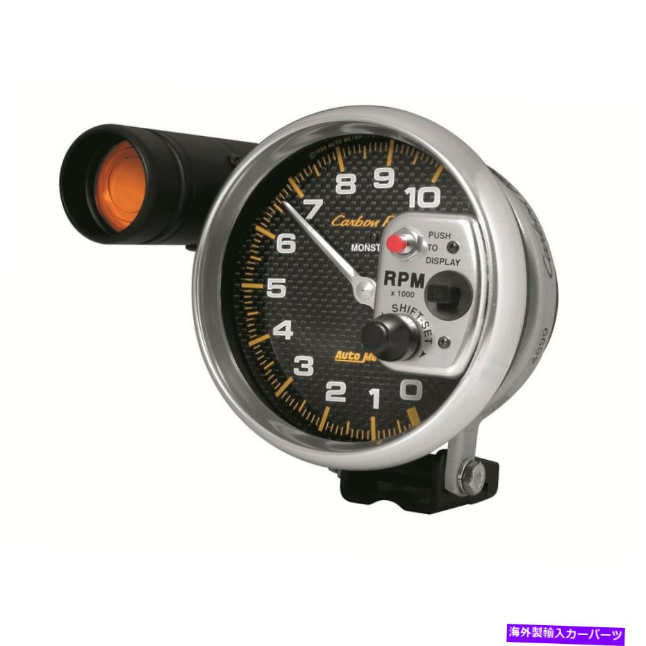 タコメーター 自動車4899カーボンファイバー台座マウントタコメーター5 "10k rpm w/shift-lite Autometer 4899 Carbon Fiber Pedestal Mount Tachometer 5" 10K Rpm W/Shift-Lite【並行輸入品】|Us Custom Parts Shop USDM