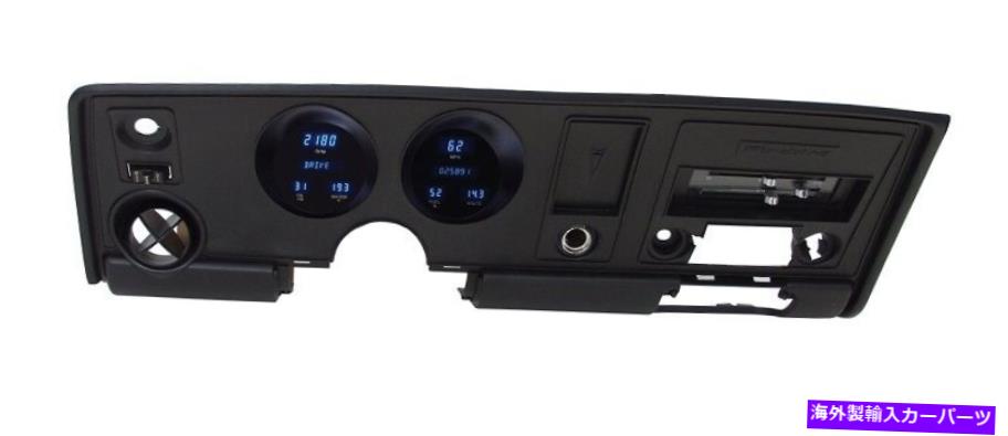 タコメーター ダコタデジタルダッシュ69ポンティアックファイアバードフル6ゲージクラスターシステムVFD3-69P-FIR Dakota Digital Dash 69 Pontiac Firebird Full 6 Gauge Cluster System VFD3-69P-FIR【並行輸入品】