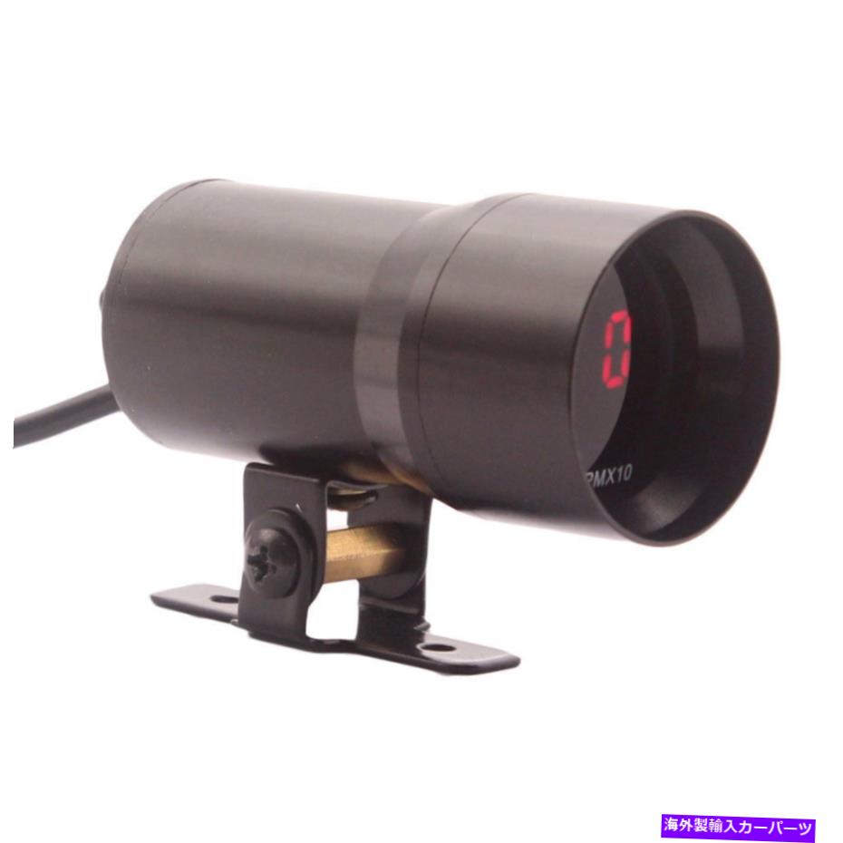 【楽天市場】タコメーター 37mmスモークタックRPMタコメーターレッドデジタルシフトライトスタイルゲージメーターポッド 37mm Smoke