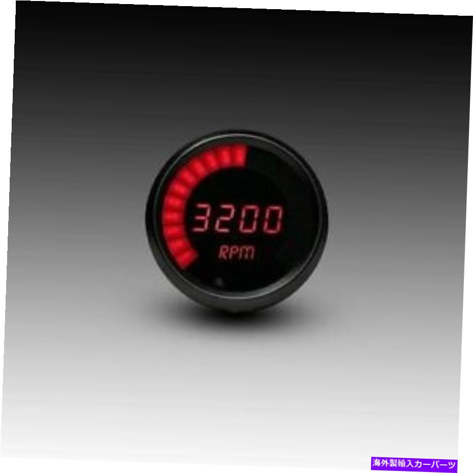 タコメーター Intellitronx M9001r Red LEDデジタルバーラフメモリタコメーター-BlackBezelNew Intellitronx M9001R Red LED Digital Bargraph Memory Tachometer - Black Bezel NEW【並行輸入品】