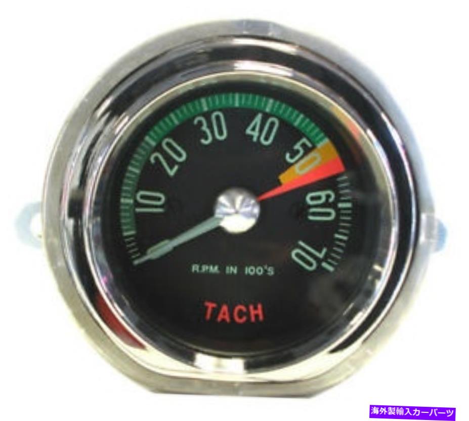 タコメーター 1960late -1961コルベットタコメーター - ジェネレーター駆動型-5500rpmレッドライン-NEW 1960Late-1961 Corvette Tachometer - Generator Driven - 5500RPM Redline - New【並行輸入品】