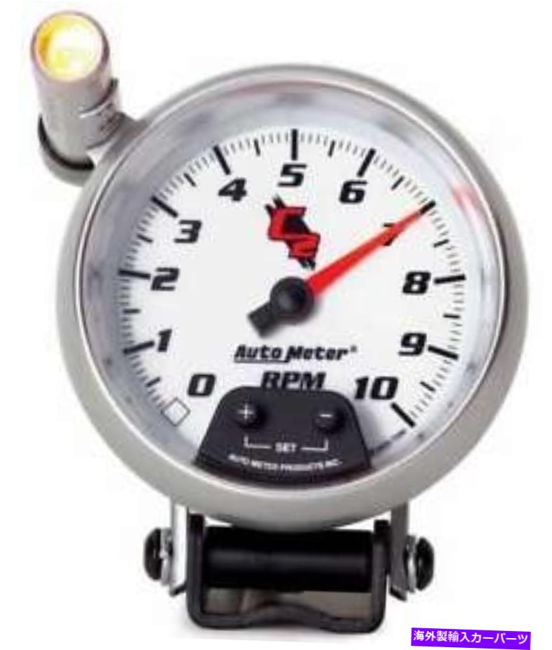 タコメーター 自動車7290 C2シリーズタコメーター、3 3/4 "、10k rpm、ペデスタルw/ ext。クイックリット AutoMeter 7290 C2 Series Tachometer, 3 3/4", 10k RPM, Pedestal w/ ext. Quick-Lit【並行輸入品】｜Us Custom Parts Shop USDM