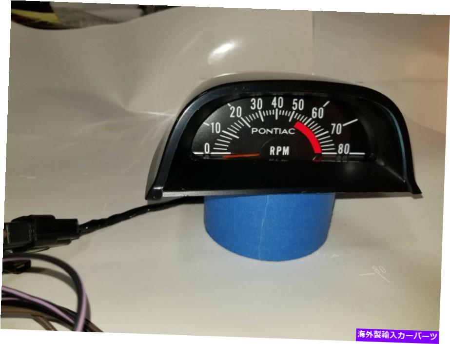 タコメーター Tach Shopの1969ポンティアックフッドタック5500レッドラインGTOファイアバードANY FIREBIRD Tach Shop's 1969 Pontiac Hood Tach 5500 Redline GTO Firebird Any firebird【並行輸入品】｜Us Custom Parts Shop USDM