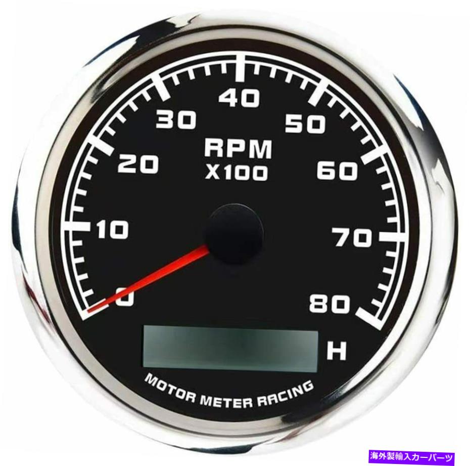 タコメーター 車のマリンボート用の時間メーター8000 rpmの防水量を備えた85 mmタコメーター W PRO 85 mm Tachometer with Hour Meter 8000 RPM Waterproof For Car Marine Boat【並行輸入品】 42,757円