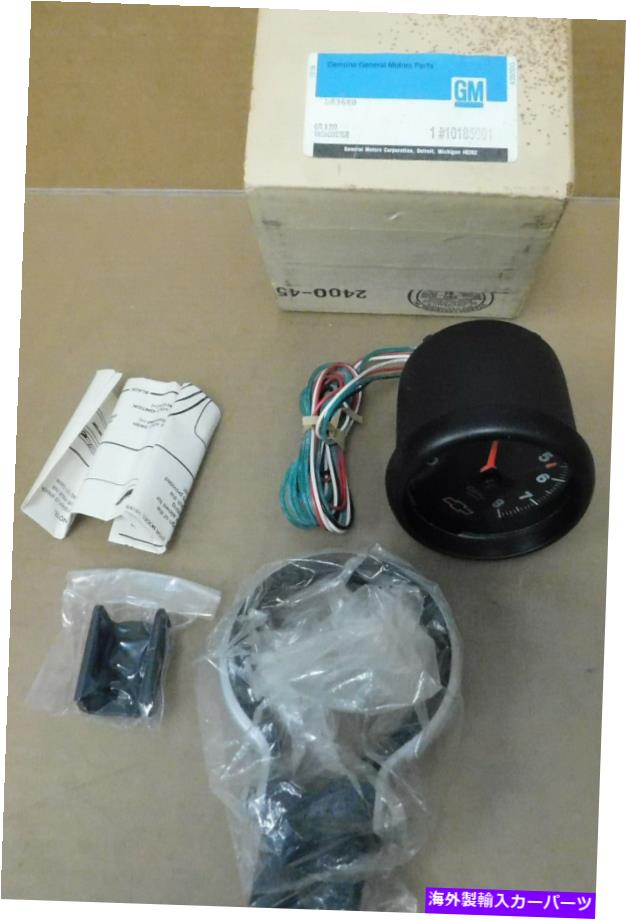 タコメーター GM/Autometer NOS 10185001 Bowtie Sport Comptach、8,000 rpm、3 3/4 \