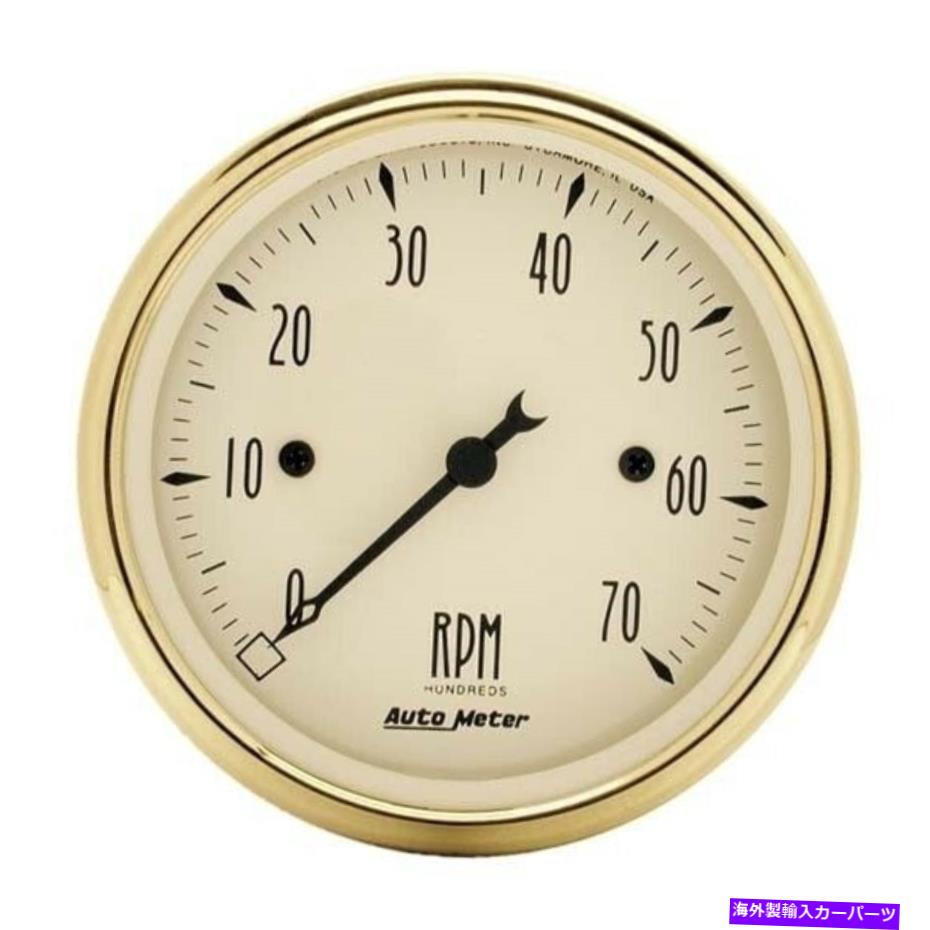 タコメーター Autometer 1595 Golden Oldies Air Core In-Dashタコメーターゲージ AutoMeter 1595 Golden Oldies Air-Core In-Dash Tachometer Gauge【並行輸入品】|Us Custom Parts Shop USDM